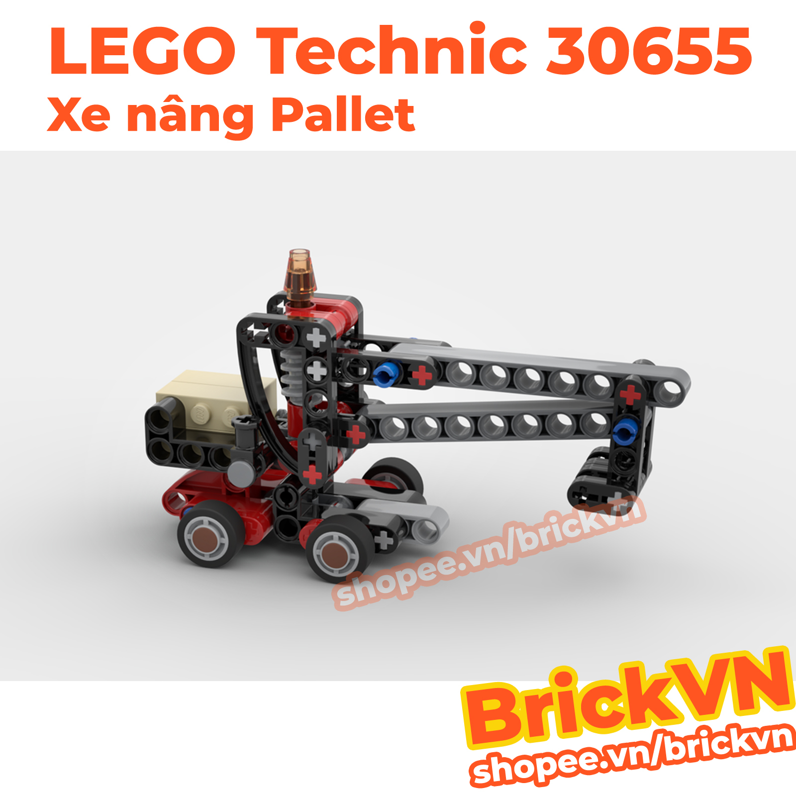 LEGO Technic 30655 Xe nâng Pallet