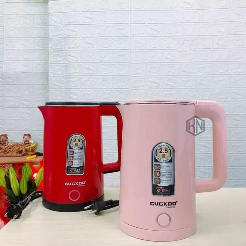 Ấm đun nước siêu tốc thái lan 2.5L- Công Suất 1500W Cao Cấp,Siêu Tiện Dụng