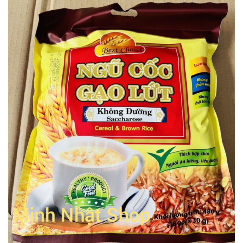 ngủ cốc ăn kiêng gạo lức Best choice(480g)