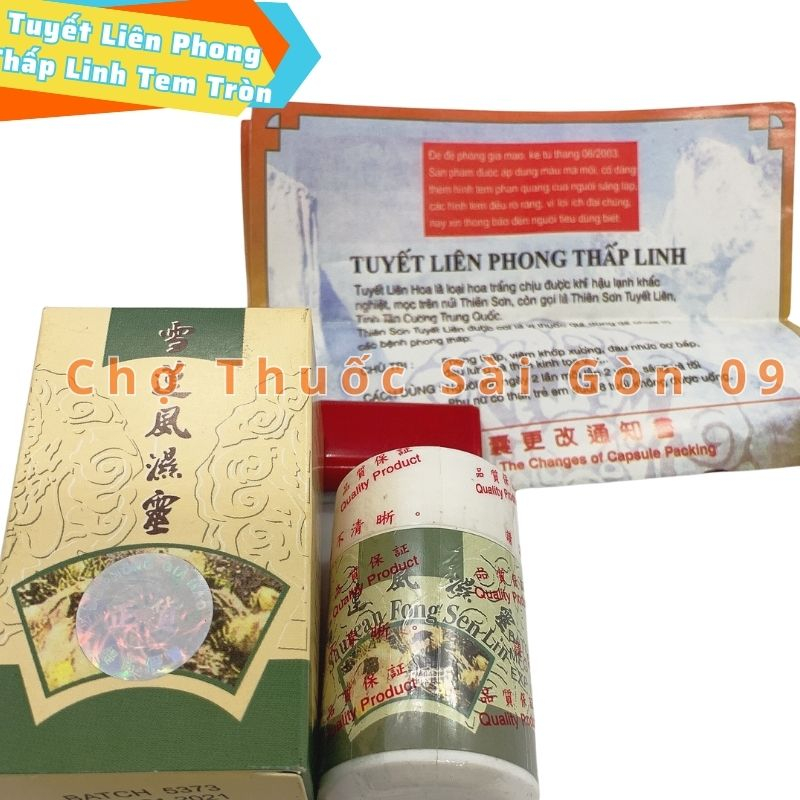 Tuyết Liên Phong Thấp Linh Hộp 30 Viên- Viên Uống Hỗ Trợ Xương Khớp