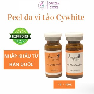 Peel da tảo biển Konami Cywhite whitening Peel solution set Hàn quốc