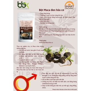 Bột Maca ( nhân sâm Peru ) hữu cơ Dragon Superfoods - Organic đạt chuẩn EU