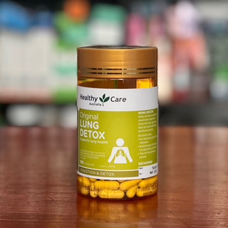 Bổ phổi Healthy Care Lung Detox 180 viên hàng Úc