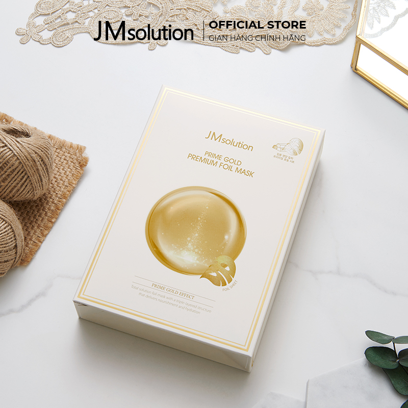 Mặt Nạ Săn Chắc Da JMsolution Prime Gold Premium Foil 30ml