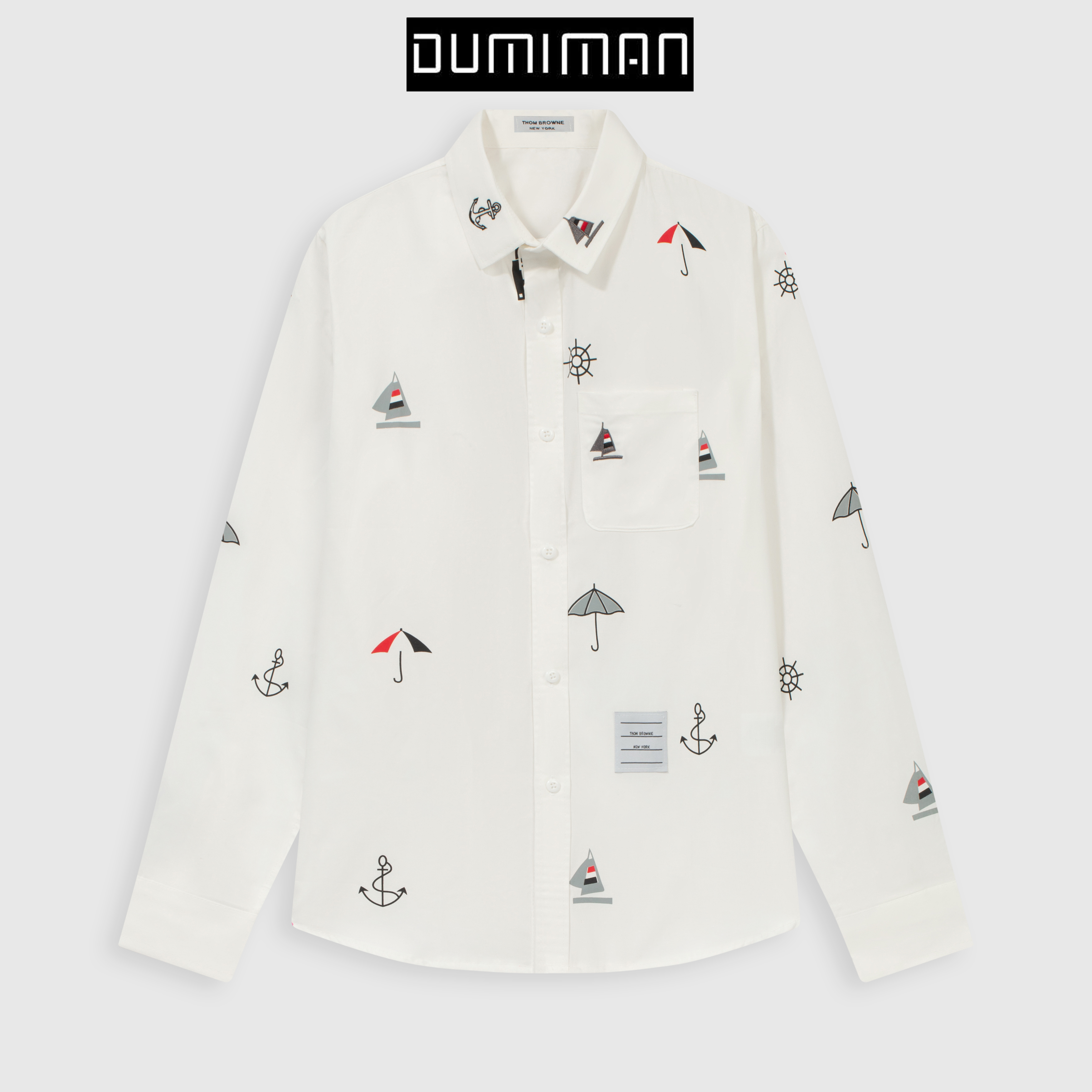 Áo Sơ Mi Dài Tay Nam thêu tkombr