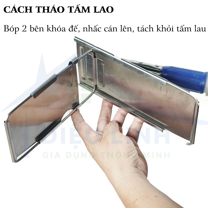 Cây lau nhà công nghiệp san hô 45cm sợi microfiber , chổi lau nhà tự vắt 360 siêu sạch siêu thấm hút hiệu quả tramanhsho