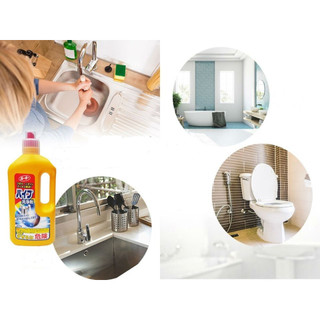 Bột Thông Cống Tiêu Tóc Nhật Bản Chai 800ml
