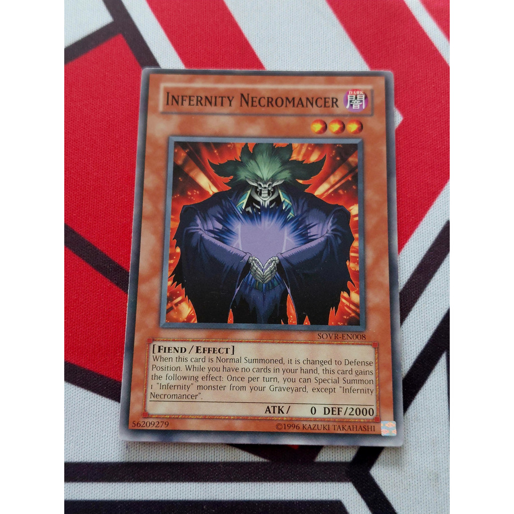Thẻ Bài Mint90 Yugioh Monster Infernity Necromancer - Common