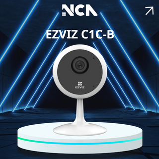 [Bảo Hành 24 Tháng] Camera EZVIZ C1C-B - Góc Rộng, Đàm Thoại 2 Chiều, Hồng Ngoại 10 Mét, Báo Động, Tích Hợp Thẻ Nhớ