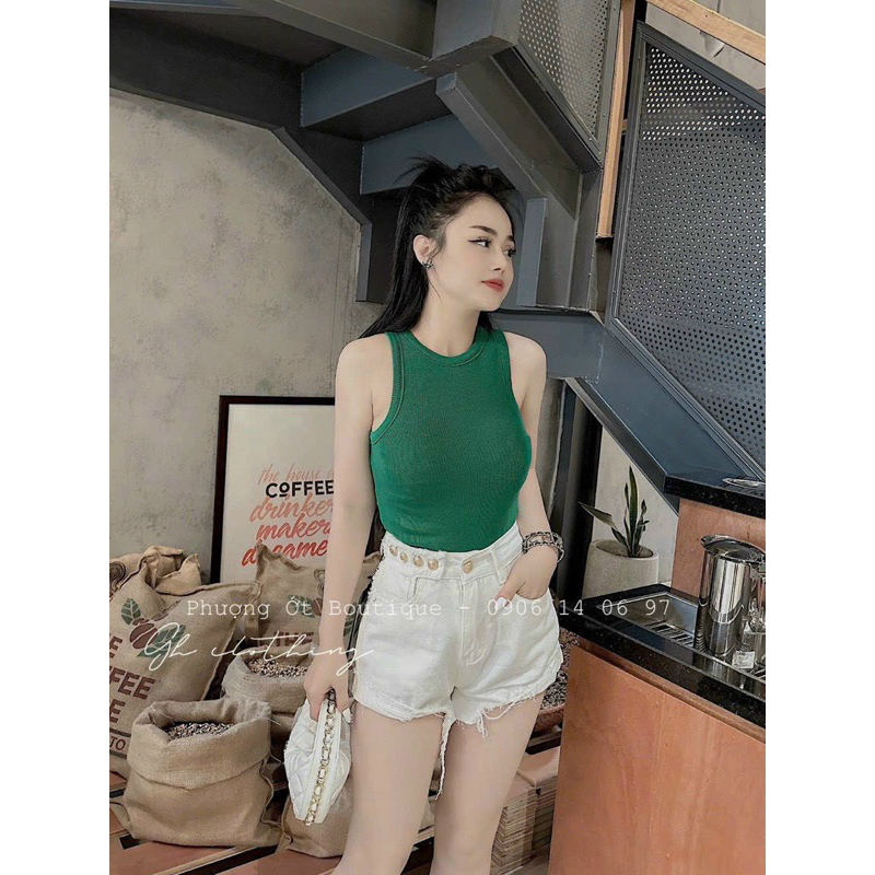 Set Combo 4 Áo 3 Lỗ Trơn Chất Tăm Co Dãn, Áo 3 Lỗ Nữ Dáng Ôm (Tím,xanh,đen,trắng)