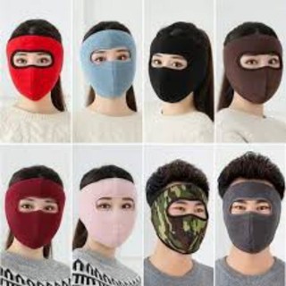 Khẩu trang ninja nỉ che kín mặt