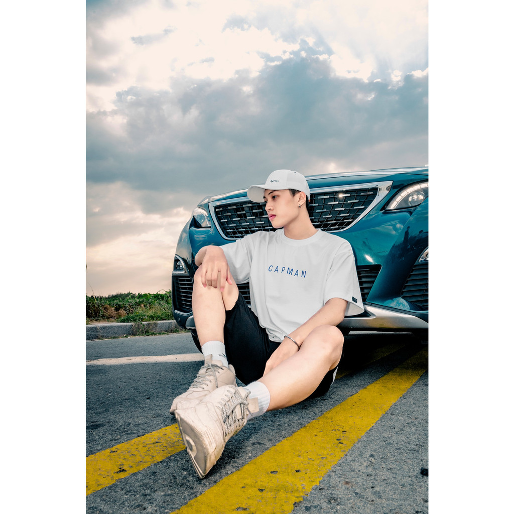 Mũ lưỡi trai thể thao màu đen CAPMAN CM146