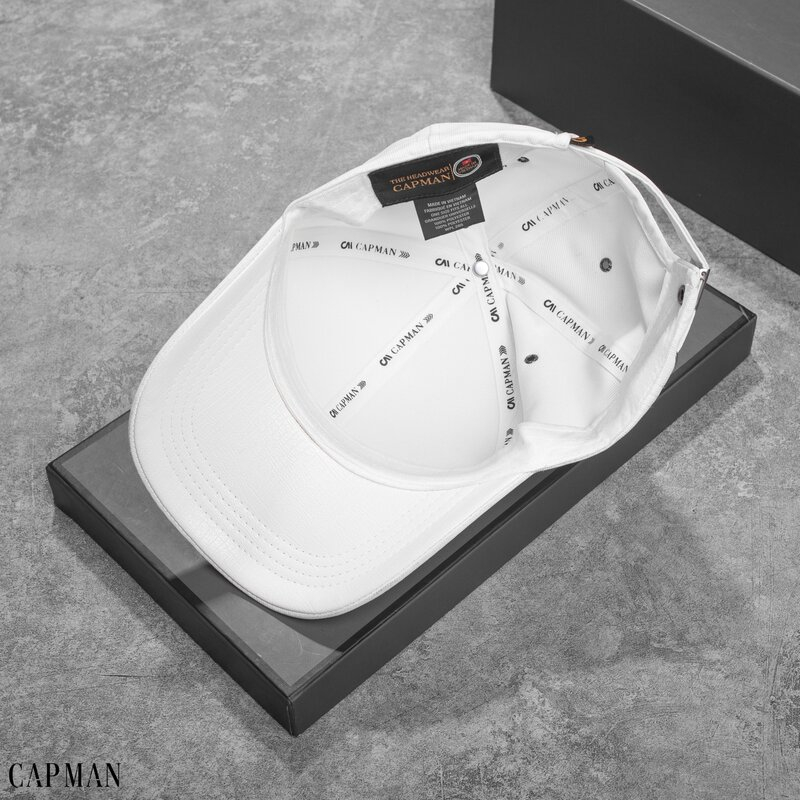 Mũ lưỡi trai thể thao màu đen CAPMAN CM146