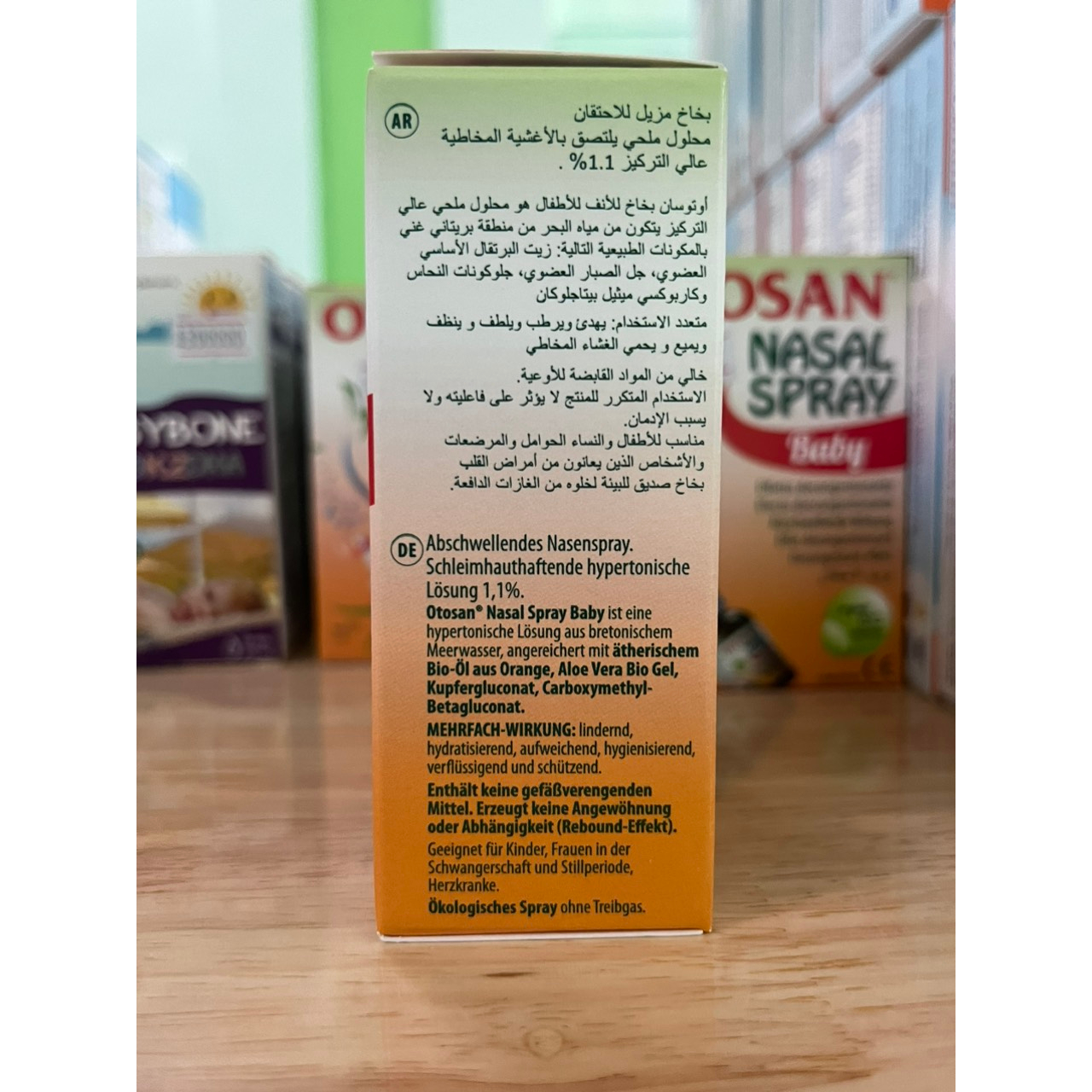 Dung dịch xit mũi trẻ em Otosan Nasal Spray Baby