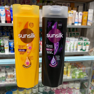 Dầu Gội Sunsilk Đen Óng Mượt Rạng Ngời 170g 