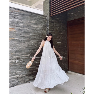 And Casually / Váy yếm suông xoè
