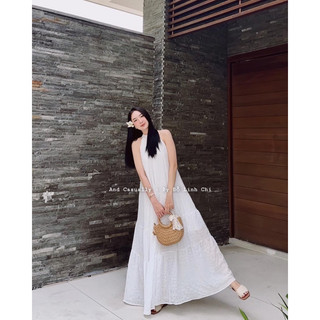 And Casually / Váy yếm suông xoè
