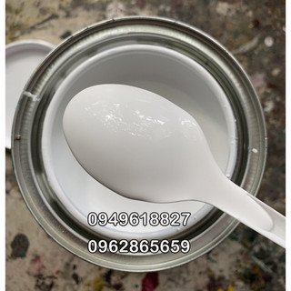 Sơn trắng 1k super sơn ô tô xe máy pha với dung môi Tân Thành Đạt