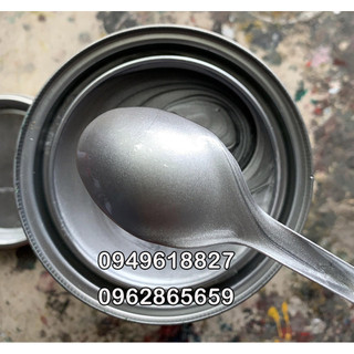 Sơn bạc mịn hạt sáng sơn dàn chân xe, sơn nhũ để pha