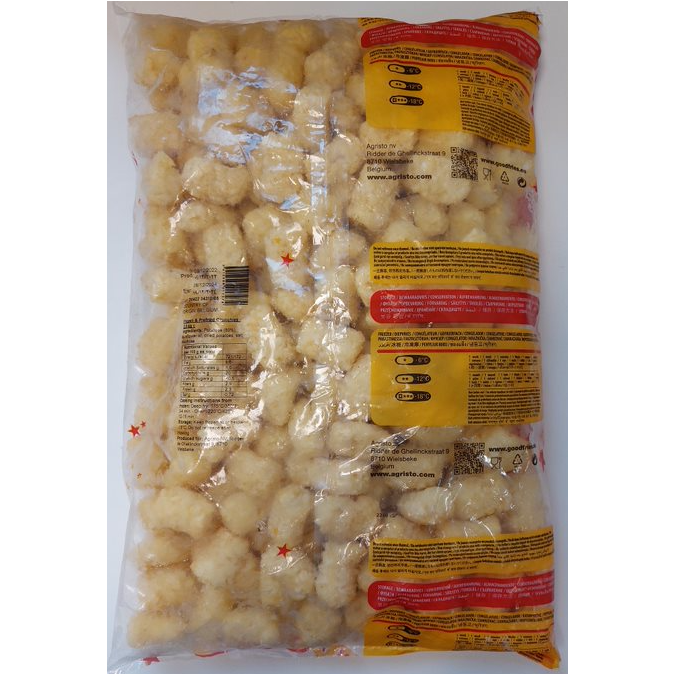 Khoai Tây Đông Lạnh Nút Chai _ Eurogold Hash Brown Tater Tots(Giao nhanh 2-3H tại HCM)