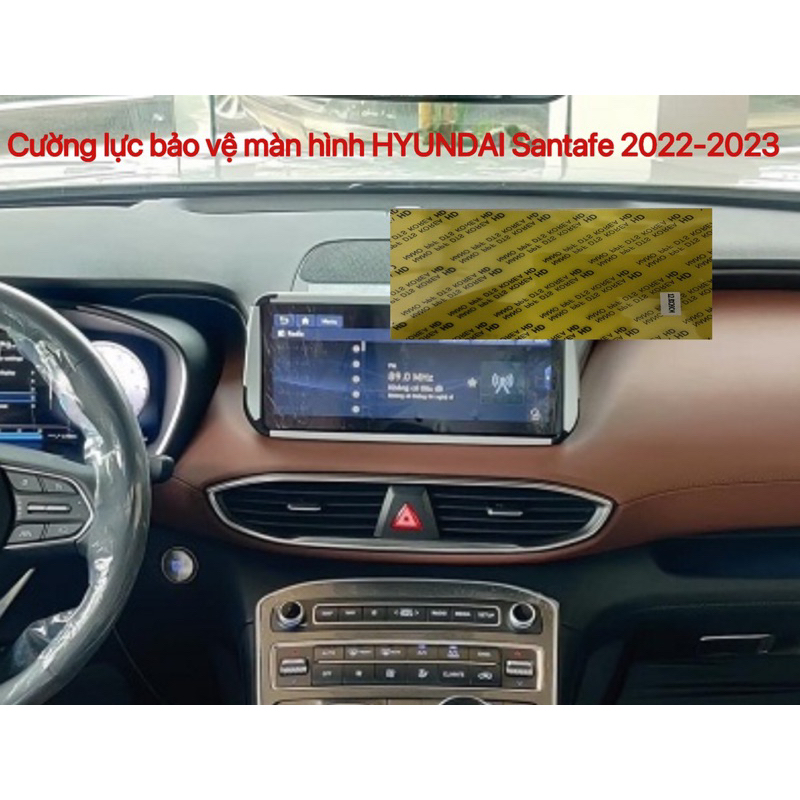 Cường lực bảo vệ màn hình Hyundai santafe 2023,tấm cường lực bảo vệ màn hình Hyundai santafe 2023