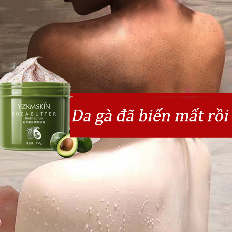 Kem tẩy tế bào chết body/da đầu tẩy tế bào chết da mặt da dầu mụn 250g tẩy tbc thu nhỏ lỗ chân lông