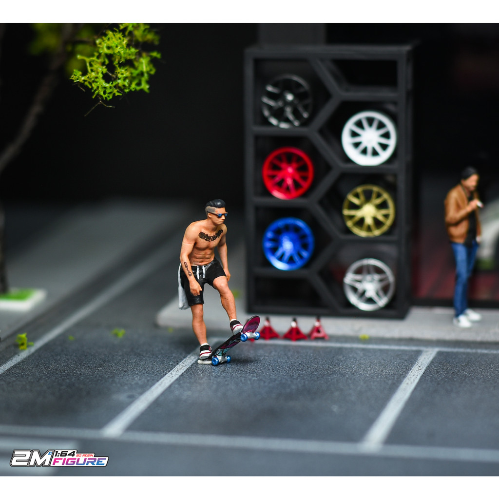 MÔ HÌNH FIGURE 1/64 MÃ SỐ 76 - 90 PHÔI CHƯA SƠN