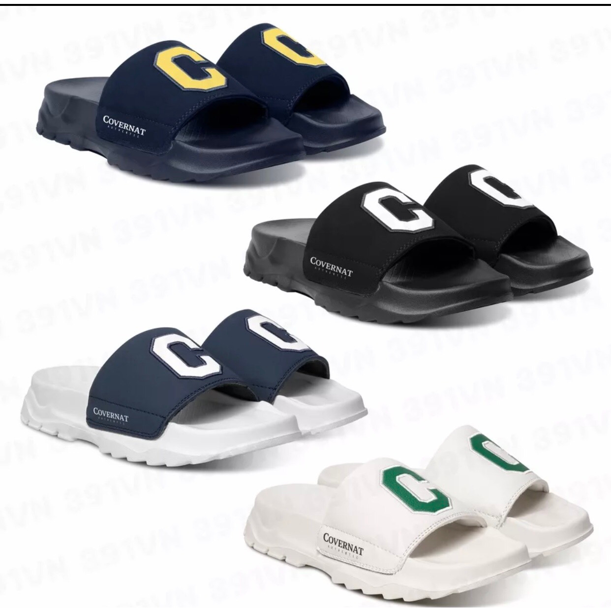 Dép Chữ C dép lê quai ngang nam nữ, dép đẹp đế cao 4cm, chông trơn trượt hợp thời trang chỉ có tại Shop