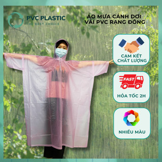 Áo mưa cánh dơi- áo mưa cánh dơi vải pvc rạng đông siêu bền