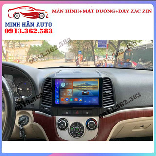 Bộ màn hình wifi cho xe hyundai santafe 2006-2011,ram 2g.rom 32g-man hinh dvd android,camera cho ô tô