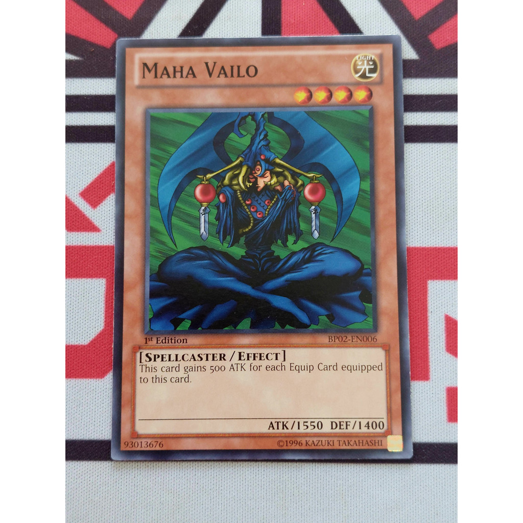 Thẻ Bài Mint90 Yugioh Monster Maha Vailo  - Common