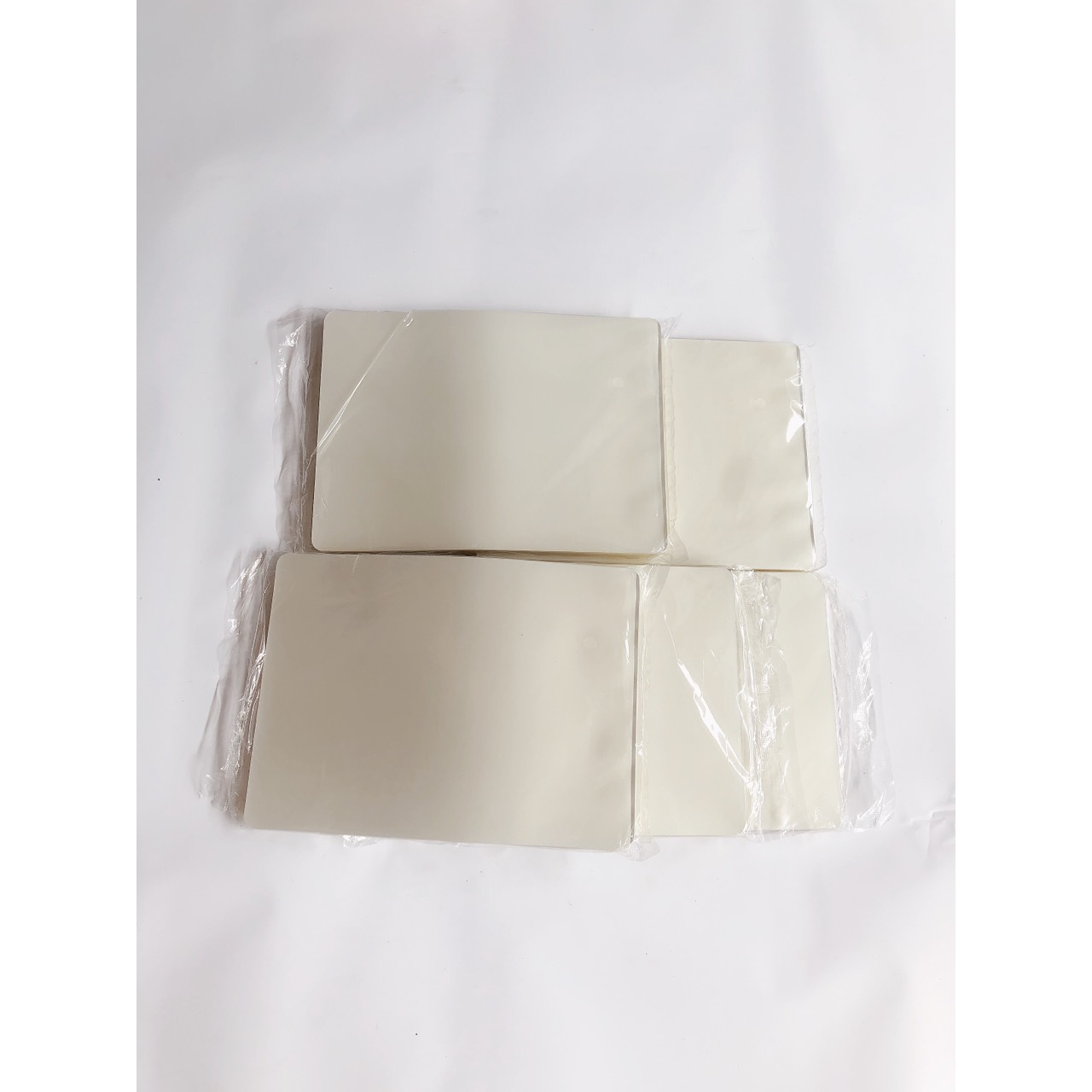 Combo 5 tập giấy ép Plastic khổ 13x18