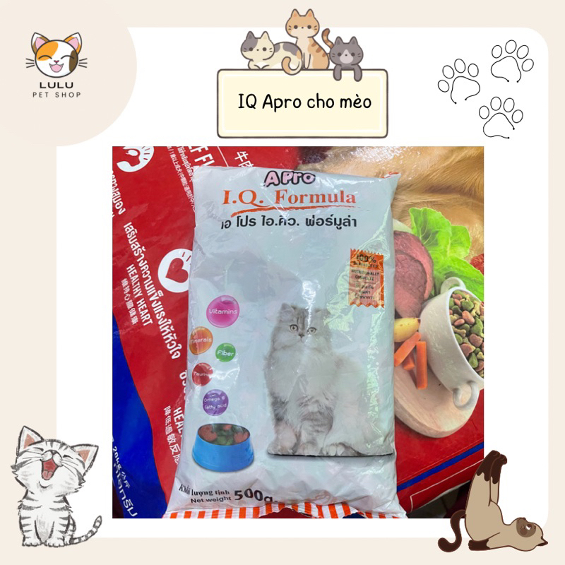 Thức ăn cho mèo Apro 500g