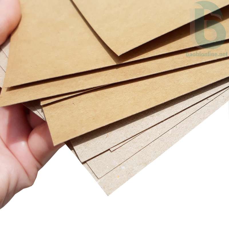 GIẤY KRAFT ĐỊNH LƯỢNG 280GSM A4 | GIẤY KRAFT LÀM BÌA SỔ SÁCH, LÀM ĐỒ HANDMADE,… - BAOBIONLINE