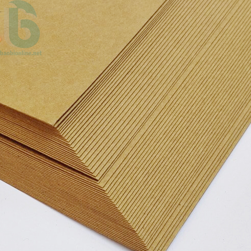 GIẤY KRAFT ĐỊNH LƯỢNG 280GSM A4 | GIẤY KRAFT LÀM BÌA SỔ SÁCH, LÀM ĐỒ HANDMADE,… - BAOBIONLINE