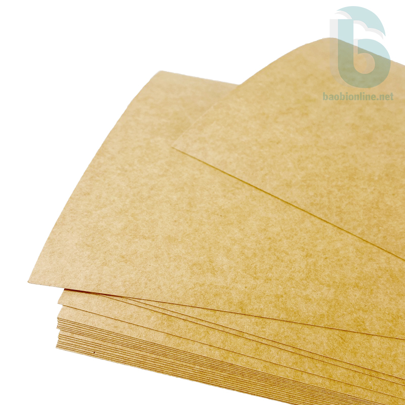GIẤY KRAFT ĐỊNH LƯỢNG 280GSM A4 | GIẤY KRAFT LÀM BÌA SỔ SÁCH, LÀM ĐỒ HANDMADE,… - BAOBIONLINE