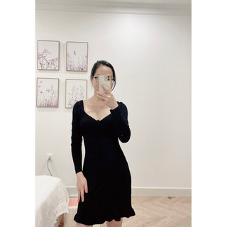 Váy dài tay Mango chuẩn auth sale