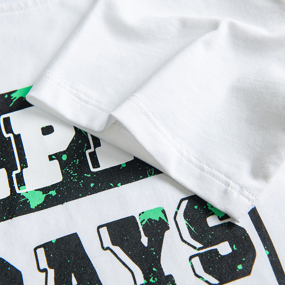 Bộ thun cộc tay bé trai DEROSA KIDS cho bé từ 2 đến 6 tuổi ZSK23-132B