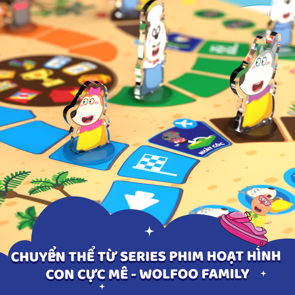 Wolfoo - Nhảy Bao Bố- Trò chơi gia đình siêu vui nhộn