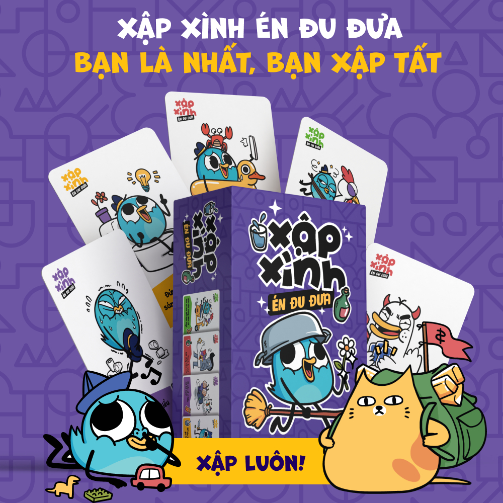 Xập xình - Én đu đưa| Bạn là nhất, bạn "xập" tất - Boardgame VN