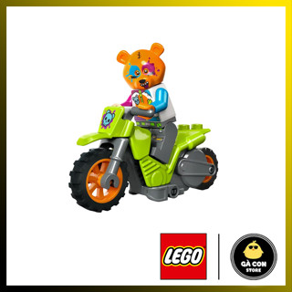  Lego CITY 60356 Bear Stunt Bike - Xe địa hình Gấu   Hàng có sẵn   