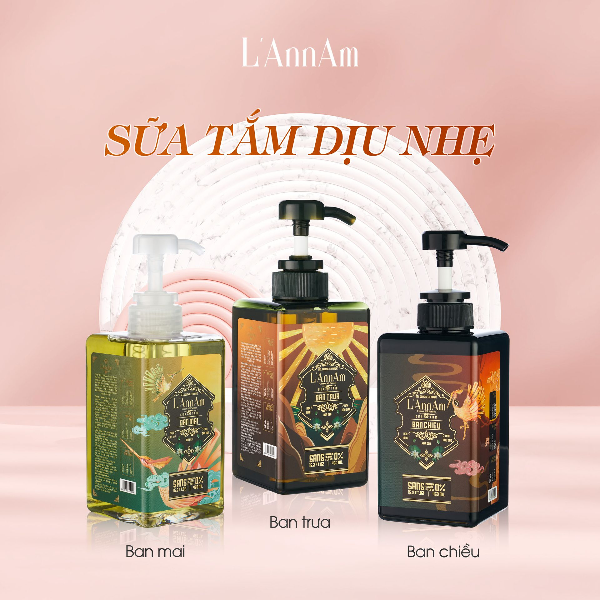 Sữa Tắm Thiên Nhiên L'AnnAm 280ml