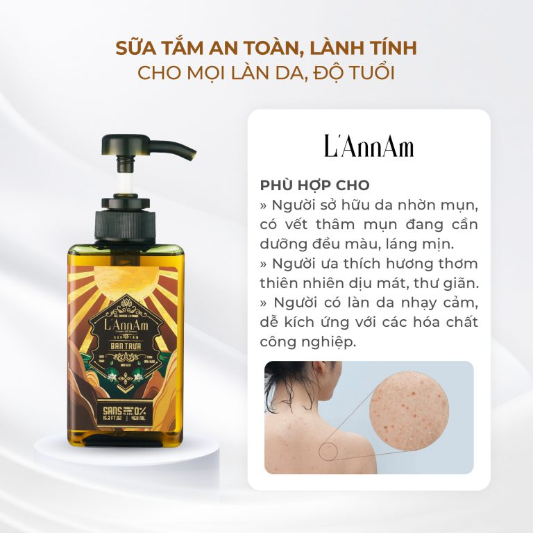 Sữa Tắm Thiên Nhiên L'AnnAm 80ml