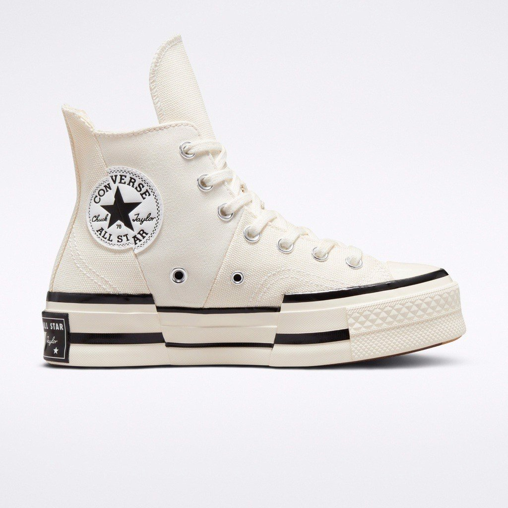 Giày_Converse Chuck 70 Plus cổ cao Đen & Trắng, Sneaker CV Unisex bản Like.Aut Oder mới 100% full Box | BigBuy360 - bigbuy360.vn