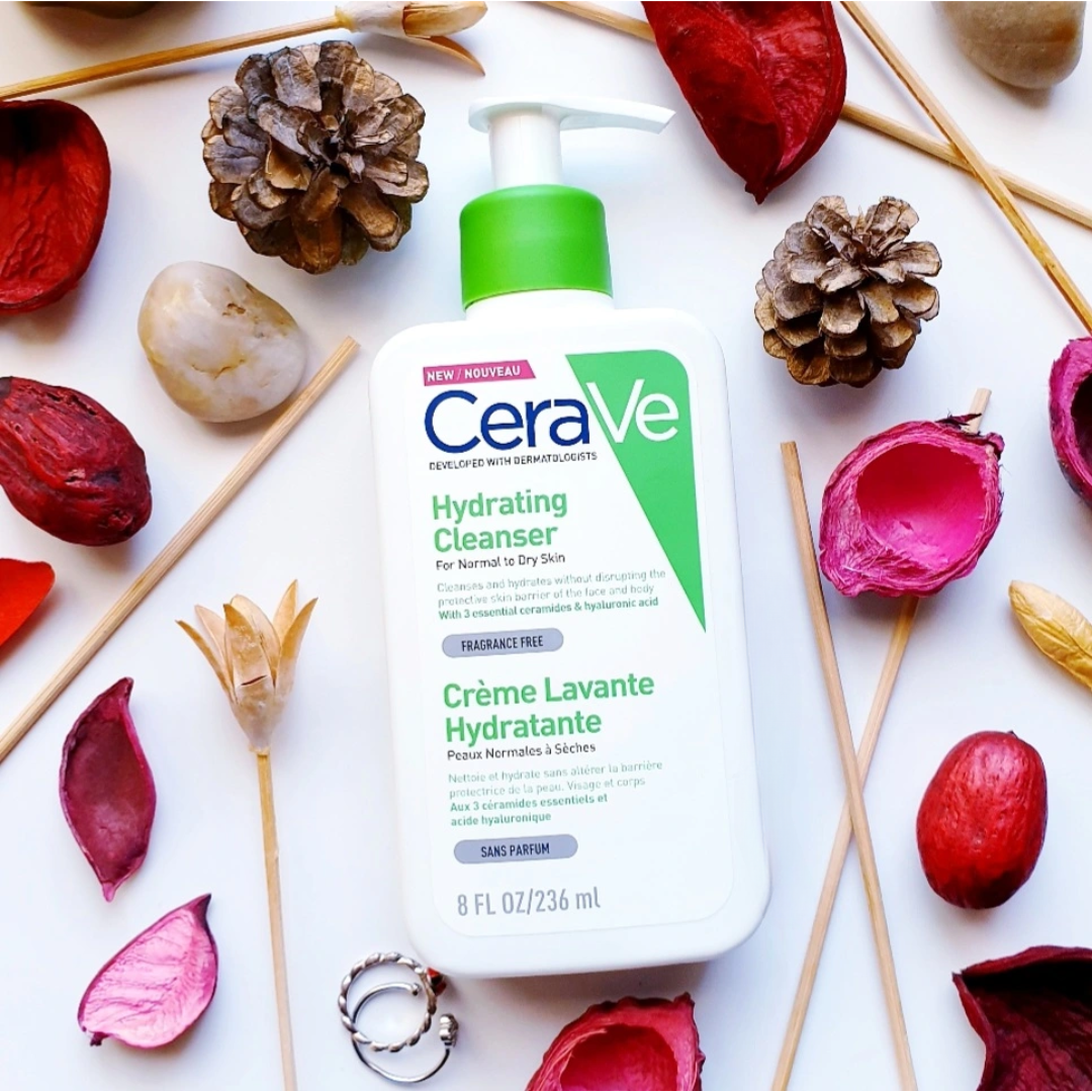 Sữa Rửa Mặt CERAVE HYDRATING Cleanser For Normal To Dry Skin dưỡng ẩm cho da khô