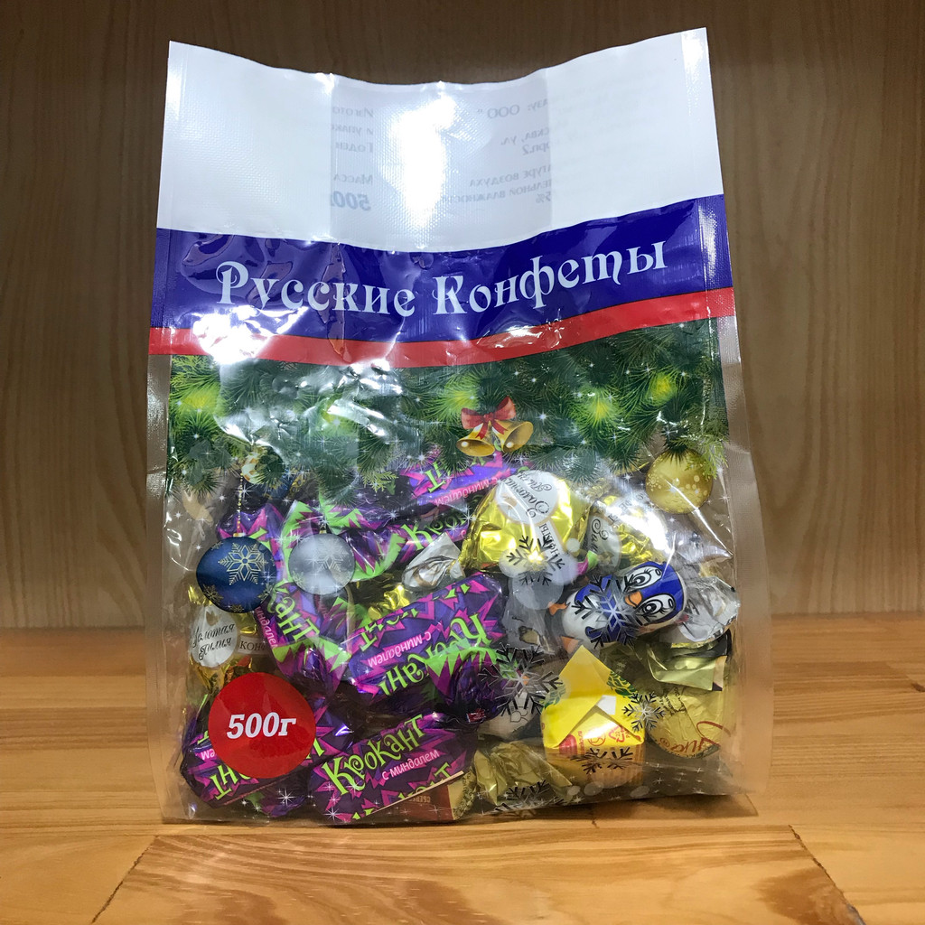 Kẹo Nga Mix Socola Hạnh Nhân 500g