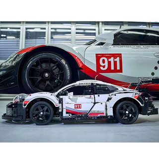 Đồ chơi lắp ráp mô hình non-lego siêu xe porsche 911 rsr , mô hình technic tỉ lệ 1:10 1580 pcs , bản đẹp