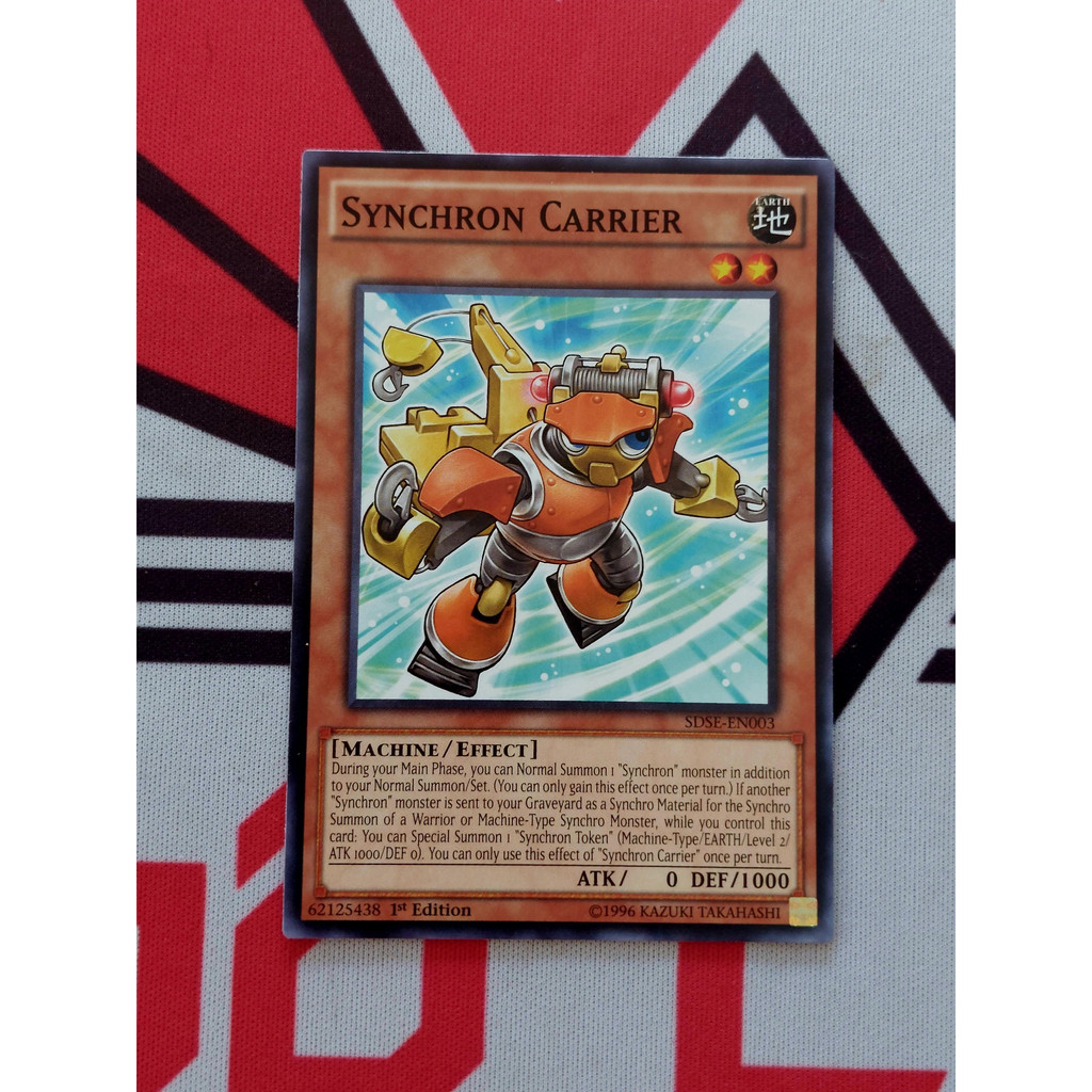 Thẻ Bài Mint90 Yugioh Monster Synchron Carrier - SDSE-EN003 - Common