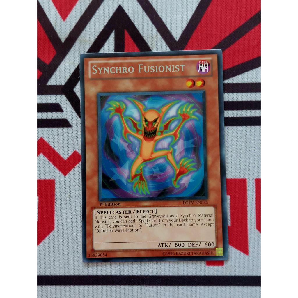 Thẻ Bài Mint90 Yugioh Monster Synchro Fusionist - DREV-EN035 - Rare