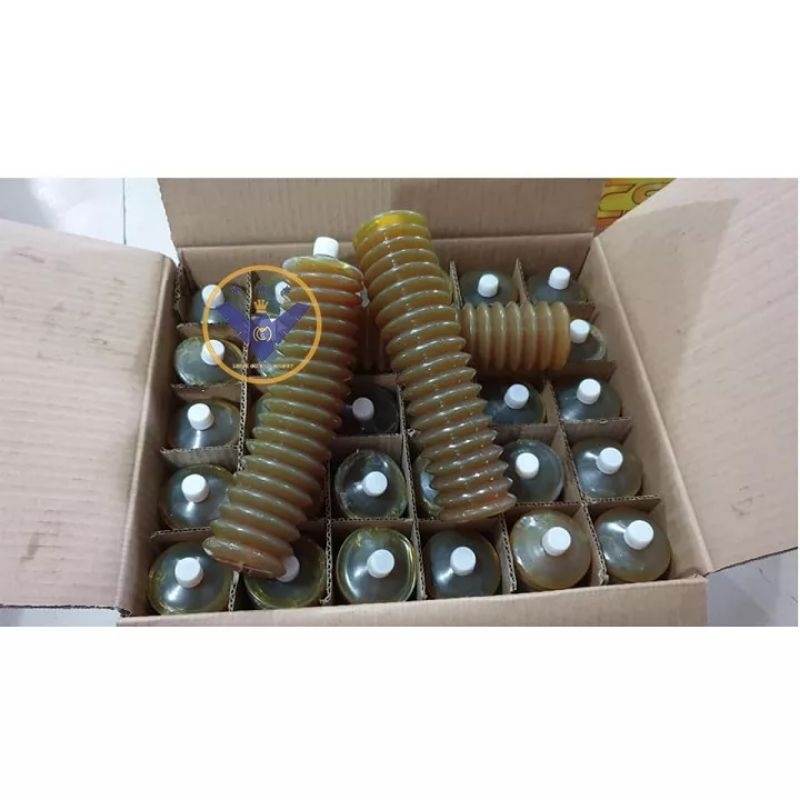 Mỡ sâu, mỡ bò bôi trơn chịu nhiệt đóng chai dạng con sâu Grease Lithium Crystal NLGI3